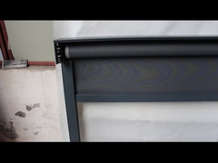 کیت سایه رولر آویزان ریل نایلون دایره پلاگ آلومینیوم آویزان سخت افزار