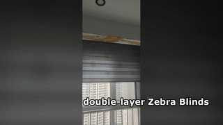 پرده زبرا دو لایه