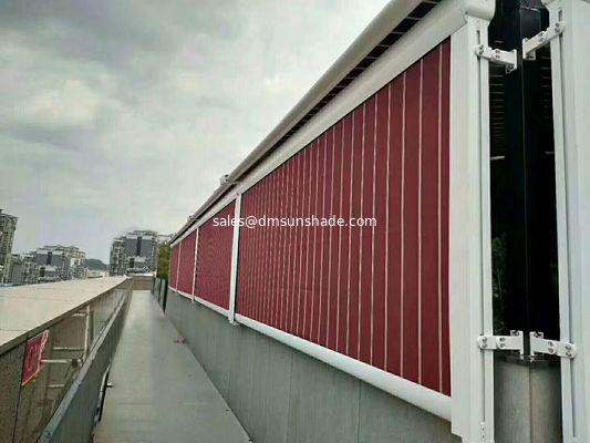 Waterproof And Sunscreen Retractable Roof Awning Sunroom Retractable Awning