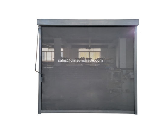 کرکره ضد باد، زیپ دار، دستی، پنجره ای، نصب بیرونی