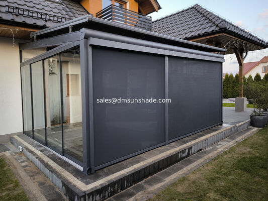 Windroof Zip trcak blind kit Chain Operated durable solution for commercial and Window covering applications