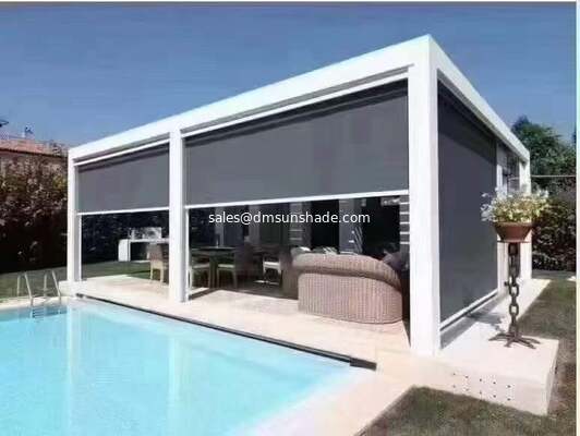 کیت زیپ ترَک ویندروف با زنجیر، راه حلی بادوام برای کاربردهای تجاری و پوشش پنجره